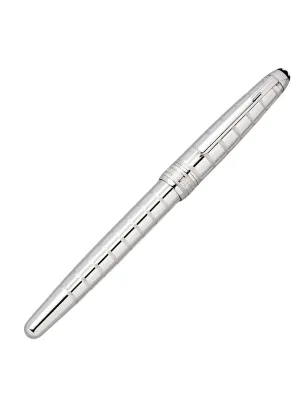 Penna Roller Platino Facet Solitaire RB 163 Montblanc Meisterstuck