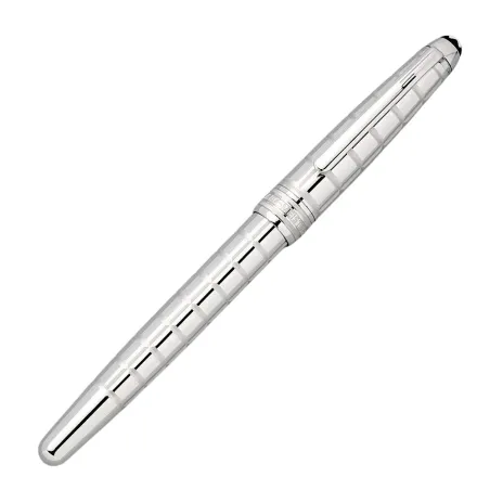 Penna Roller Platino Facet Solitaire RB 163 Montblanc Meisterstuck