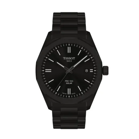 Orologio PRC Solar Nero PVD Solar Lightmaster 39mm Uomo Tissot