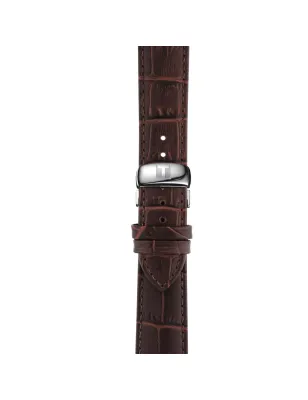 Orologio Argento Marrone Tradition 42mm Guilloché EOL Uomo Tissot