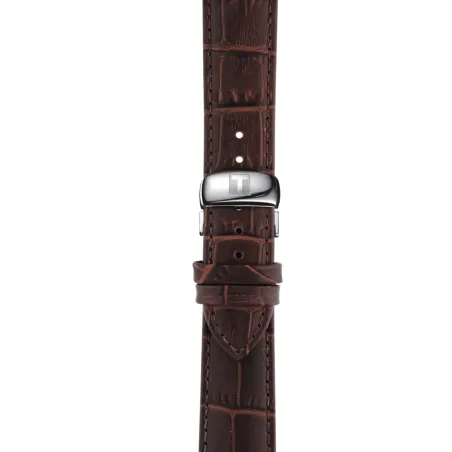 Orologio Argento Marrone Tradition 42mm Guilloché EOL Uomo Tissot