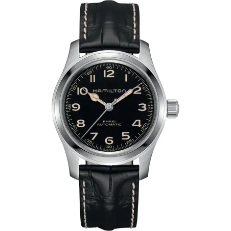 Orologio Nero Bundle Murph Auto 42mm Interstellar H-10 Uomo Hamilton