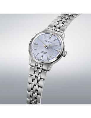 Orologio Azzurro Diamanti Frozen Skydiving 34mm 4R35 Donna Seiko