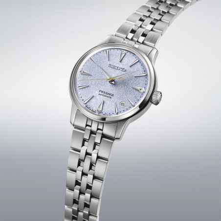 Orologio Azzurro Diamanti Frozen Skydiving 34mm 4R35 Donna Seiko