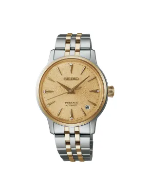 Orologio Dorato Diamanti Frozen Daiquiri 34mm 4R35 Donna Seiko