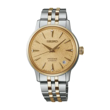Orologio Dorato Diamanti Frozen Daiquiri 34mm 4R35 Donna Seiko