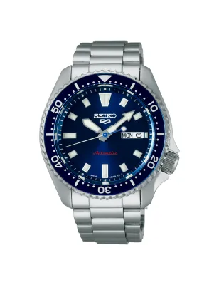 Orologio Blu SKX Series 42.5mm 4R36 Hardlex Bezel Uomo Seiko