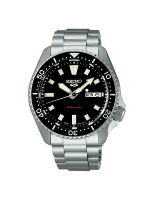 Orologio Nero SKX Series 42.5mm 4R36 Hacking Uomo Seiko