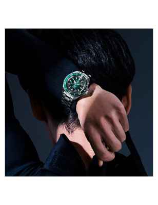 Orologio Verde PADI Samurai 41.7mm 4R35 Underwater Uomo Seiko