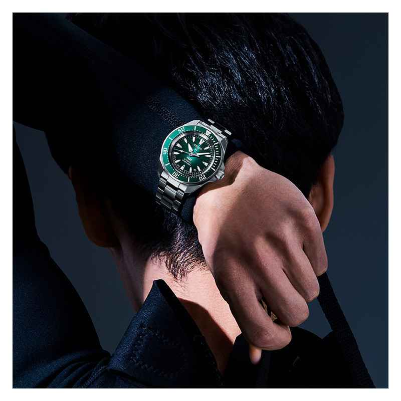 Orologio Verde PADI Samurai 41.7mm 4R35 Underwater Uomo Seiko