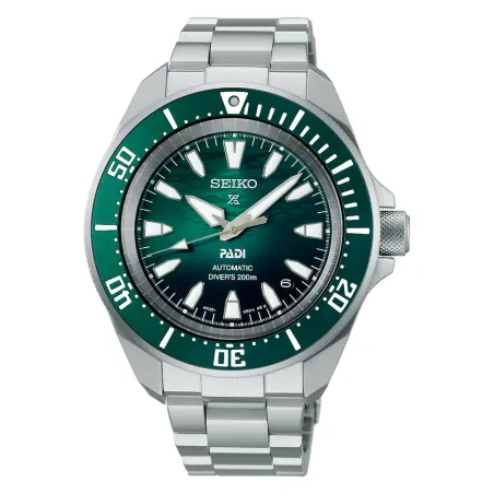 Orologio Verde PADI Samurai 41.7mm 4R35 Underwater Uomo Seiko