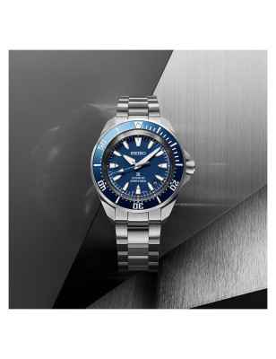 Orologio Blu Cobalt Samurai 41.7mm 4R35 Compact Uomo Seiko