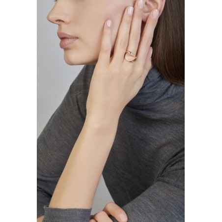 ANELLO ORO ROSA DONNA ANNAMARIA CAMMILLI GOCCIA