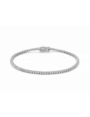 BRACCIALE TENNIS ORO DIAMANTI 150PT DONNA MILUNA I DIAMANTI