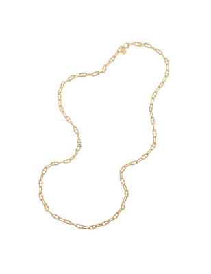 Collana Catene maglia a granchio 60 cm Donna Aquaforte