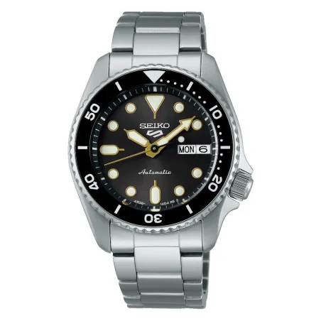 Orologio Nero Field Style 38mm 4R36 Compact Size Uomo Seiko Presage