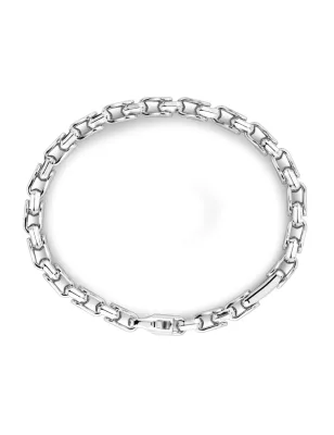 Bracciale maglia geometrica in Argento Uomo Zancan