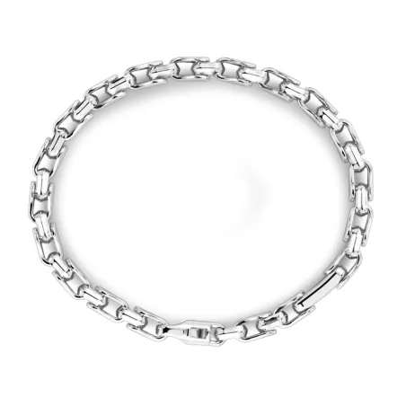 Bracciale maglia geometrica in Argento Uomo Zancan