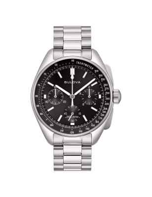 Orologio Nero 43mm 262kHz Apollo Dave Uomo Bulova Lunar Pilot
