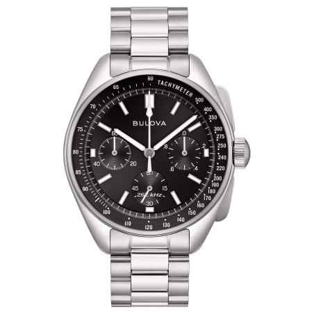 Orologio Nero 43mm 262kHz Apollo Dave Uomo Bulova Lunar Pilot