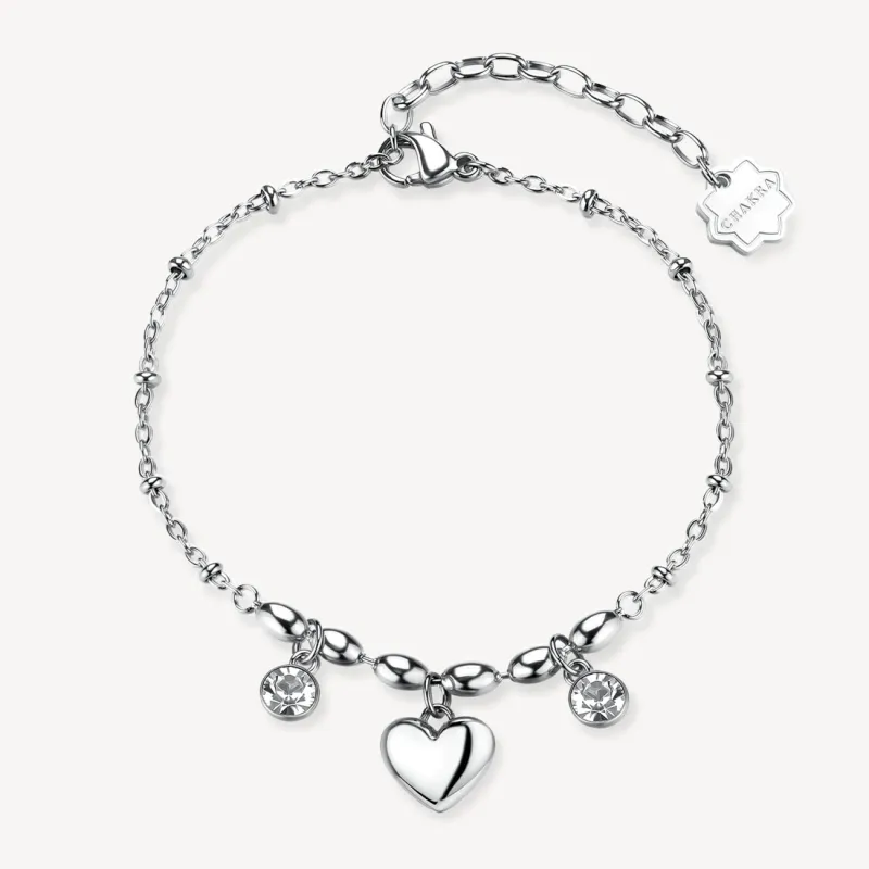 Bracciale Chakra Amore Cuore pendente Donna Brosway