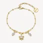 Bracciale dorato Chakra Mistici Fiore di Loto Donna Brosway Bracciale dorato Chakra Mistici Fiore di Loto Donna Brosway