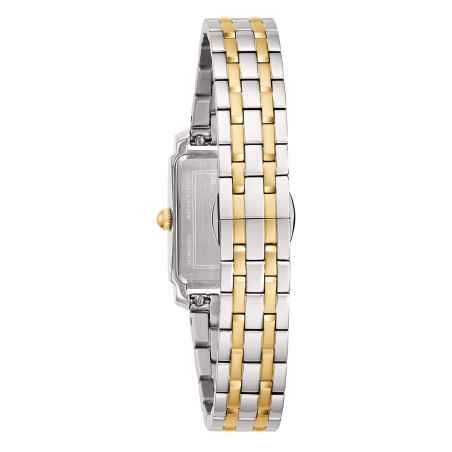 Orologio Madreperla Tank Gold-Tone Donna Bulova Classic Diamonds