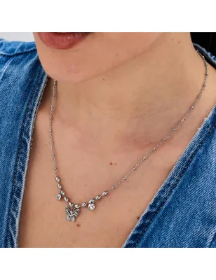 Collana Chakra Mistici Farfalla Donna Brosway