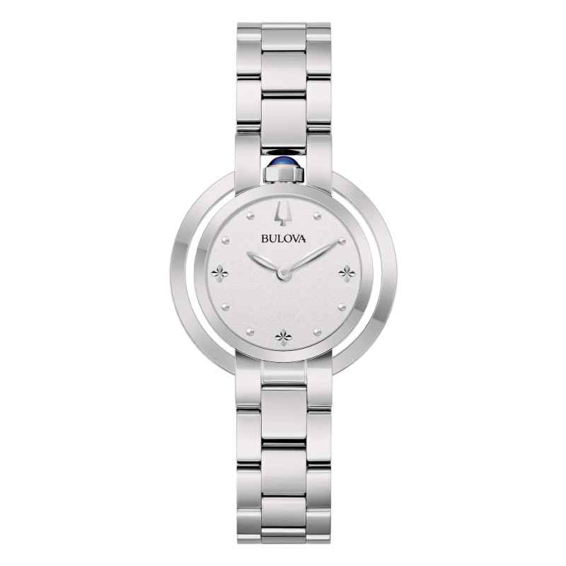 Orologio Madreperla Rubaiyat 31mm Spinel Cabochon Donna Bulova