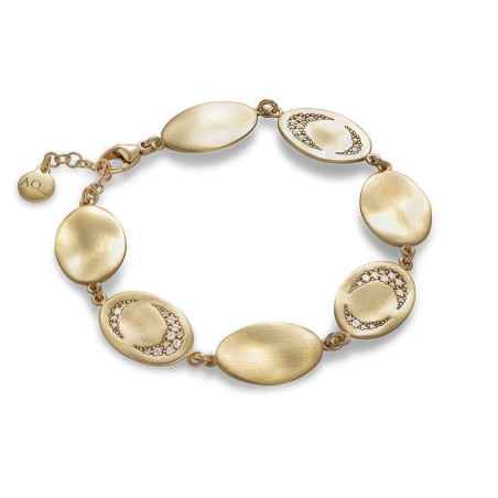 BRACCIALE OVALI PREZIOSI CON ZIRCONI DONNA AQUAFORTE 