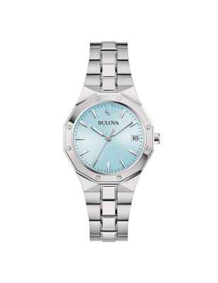 Orologio Ice Blue Octagon Lady 32mm Geometrica Donna Bulova