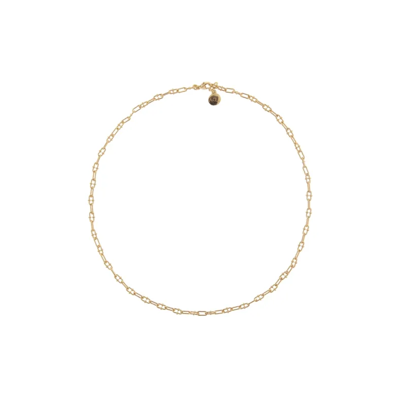 Collana Catene unisex maglia a granchio Donna Aquaforte