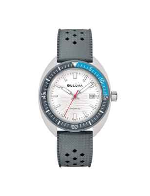 Orologio Bianco Great White Shark 41mm Ceramica Uomo Bulova
