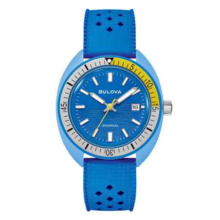 Orologio Blu Hammerhead Shark 41mm Ceramica Uomo Bulova