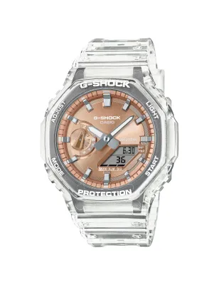 Orologio Trasparente Rose Gold CasiOak Uomo Casio G-Shock