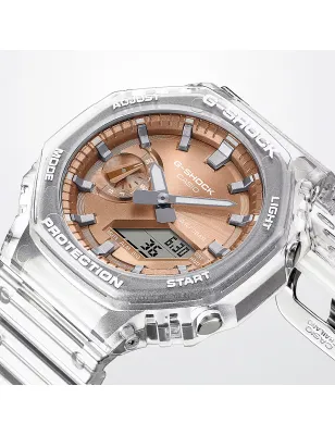 Orologio Trasparente Rose Gold CasiOak Uomo Casio G-Shock