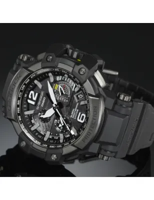 Orologio Nero Gravitymaster GPS Triple G Alpha Gel Uomo Casio