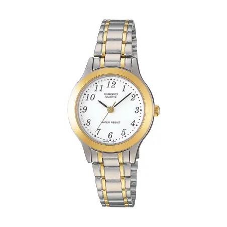 Orologio Bicolore Silver Oro 27mm Bracciale Donna Casio Collection