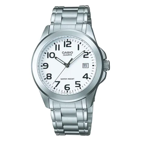 Orologio Acciaio Silver 38mm Data Display Numeri Uomo Casio Collection
