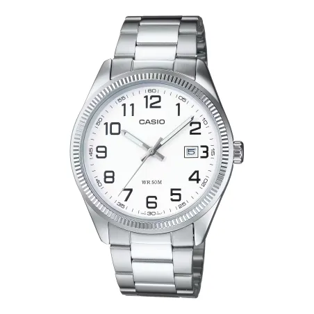 Orologio Acciaio Silver 38mm Data WR 50m Uomo Casio Collection