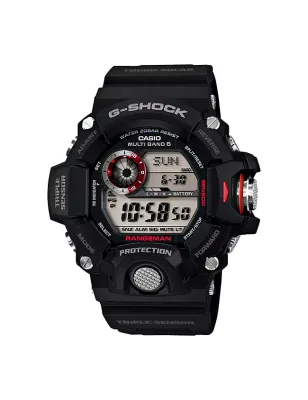 Orologio Nero Rangeman Triple Sensor Solar Uomo Casio G-Shock