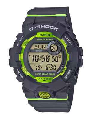 Orologio Grigio Verde G-Squad Bluetooth Step Uomo Casio G-Shock