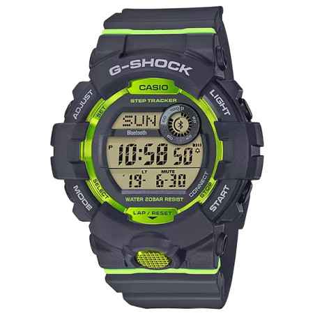 Orologio Grigio Verde G-Squad Bluetooth Step Uomo Casio G-Shock