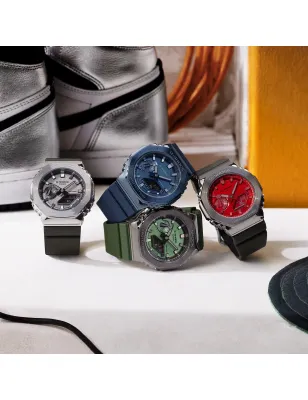 Orologio Grigio Verde Metal CasiOak Gunmetal Uomo Casio G-Shock - category_name - XDMG De Marchi Gianotti
