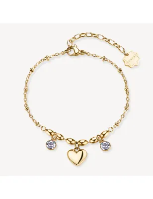 Bracciale dorato Chakra Amore Cuore Donna Brosway