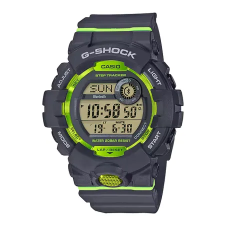 Orologio Grigio Verde G-Squad Bluetooth Step Uomo Casio G-Shock