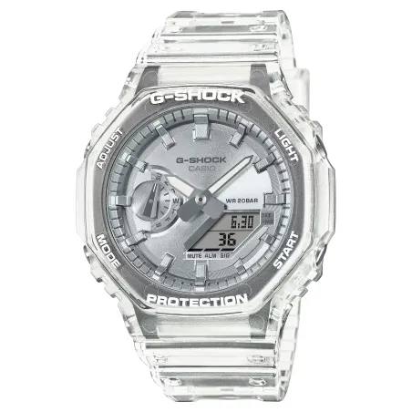 Orologio Trasparente Argento CasiOak Crystal Uomo Casio G-Shock