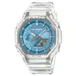 Orologio Trasparente Blu Cielo CasiOak Crystal Uomo Casio G-Shock