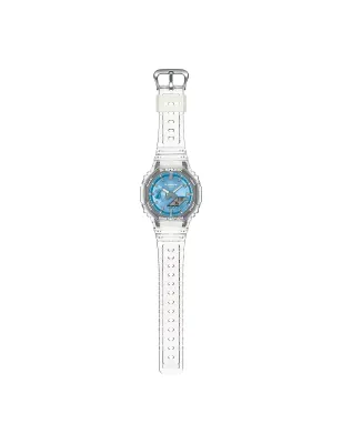 Orologio Trasparente Blu Cielo CasiOak Crystal Uomo Casio G-Shock