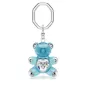 Portachiavi Teddy Orso blu placcato rodio Donna Swarovski Portachiavi Teddy Orso blu placcato rodio Donna Swarovski